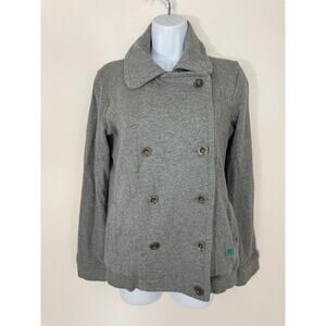 DC Apparel Division Gray Button Jacket Size M